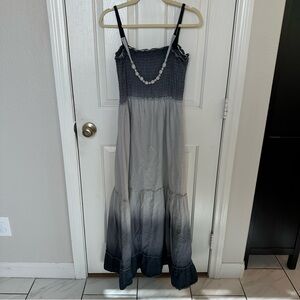 Vintage Fervente Maxi Dress with Necklace Detail